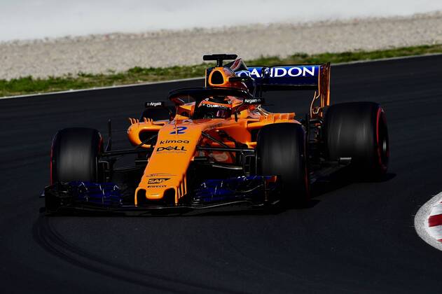 Stoffel Vandoorne, McLaren Renault, formula 1 GP, Test, Barcelona Spanien, 06.03.2018 Photo:mspb Jerry Andre Stoffel Vandoorne, formula 1 GP, Test, Barcelona, 06.03.2018