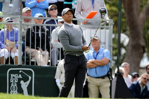 March 8, 2018 - Palm Harbor, Florida, U.S. - DOUGLAS R. CLIFFORD Times .Tiger Woods drives the first tee while playing the Copperhead Course on Thursday (3 8 18) during the first round of the Valspar Championship at the Innisbrook Golf and Spa Resort in Palm Harbor. Florida News - March 8, 2018 - ZUMAs70_ 82203499st Copyright: xDouglasxR.xCliffordx