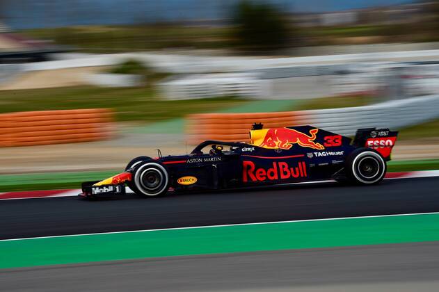 Max Verstappen, Red Bull Racing, formula 1 GP, Test, Barcelona Spanien, 09.03.2018 Photo:mspb Jerry Andre Max Verstappen, formula 1 GP, Test, Barcelona, 09.03.2018