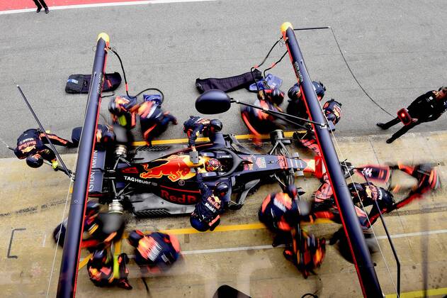 Max Verstappen, Red Bull Racing, formula 1 GP, Test, Barcelona Spanien, 09.03.2018 Photo:mspb Jerry Andre Max Verstappen, formula 1 GP, Test, Barcelona, 09.03.2018