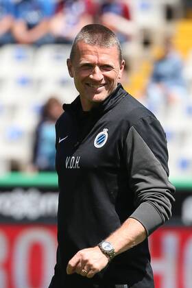 - BRUGGE, BELGIUM: Club s assistant coach Stephan Van der Heyden pictured at the Jupiler Pro League match between Club Brugge KV and KAA Gent, in Brugge, Sunday 17 May 2015, on the eighth day of the Play-off 1. BRUNOxFAHY x81087585x