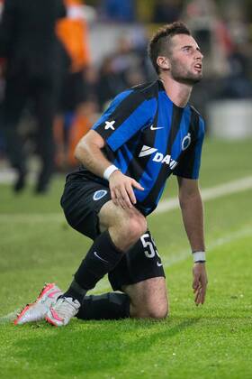 - BRUGGE, BELGIUM: Club s Tuur Dierckx pictured during the Jupiler Pro League match between Club Brugge KV and Waasland Beveren, in Brugge, Sunday 20 September 2015, on day 8 of the Belgian soccer championship. KURTxDESPLENTER x85484069x