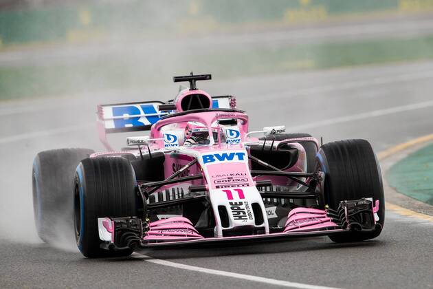 Sergio Perez, Sahara Force India F1, formula 1 GP, Australien, Melbourne, 24.03.2018 Photo:mspb Lucas Wore Sergio Perez, formula 1 GP, Australien, 2018
