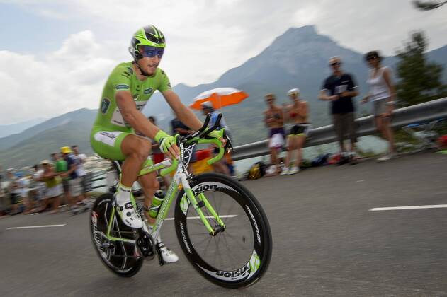 - GAP, FRANCE: Slovakian Peter Sagan of Liquigas-Cannondale pictured during the 17th stage of the 100th edition of the Tour de France cycling race, an individual time trial of 32km from Embrun to Chorges, France, on Wednesday 17 July 2013. DIRKxWAEM x44705521x