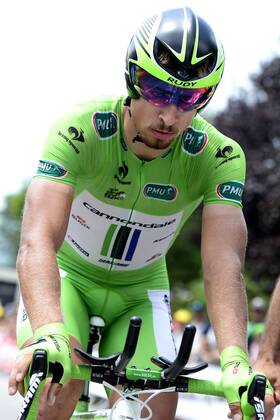 - GAP, FRANCE: Slovakian Peter Sagan of Liquigas-Cannondale pictured after the 17th stage of the 100th edition of the Tour de France cycling race, an individual time trial of 32km from Embrun to Chorges, France, on Wednesday 17 July 2013. YORICKxJANSENS x44706682x