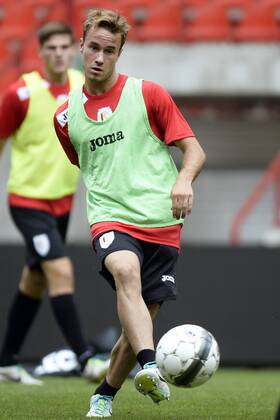- LIEGE, BELGIUM: Standard d Francois Marquet pictured during a training session of Belgian First Division soccer team Standard de Liege in Liege, Wednesday 07 August 2013. Tomorrow Standard plays against Greek team Skoda Xanthi, a return leg game of the third qualifying round in the UEFA Europa League. YORICKxJANSENS x45099485x