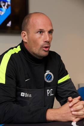 - BRUGGE, BELGIUM: Club s assistant coach Philippe Clement pictured during a press conference PK Pressekonferenz of Belgian first division soccer team Club Brugge KV, Friday 20 September 2013, in Brugge. Yesterday Club announced the dismissal of Spanish head coach Juan Carlos Garrido. Garrido will be succeeded by Michel Preud homme. KURTxDESPLENTER x46267043x