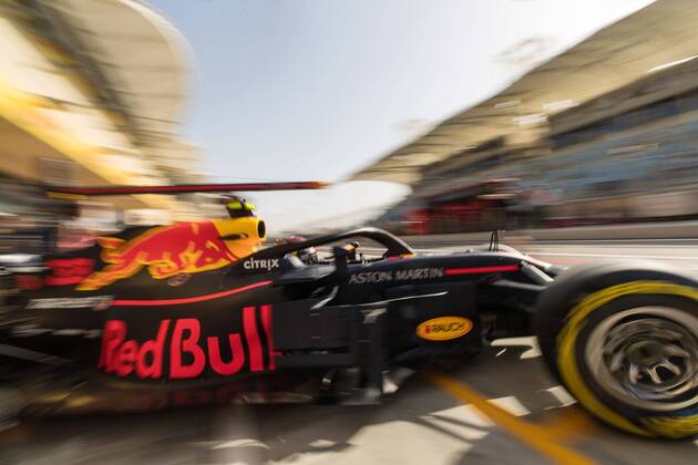 Daniel Ricciardo (Red Bull Racing) , Grosser Preis von Bahrain 2018, Freies Training, 07.04.18, Foto:Illmann Eibner Sachir Copyright: xEIBNER Illmannx EP_EER