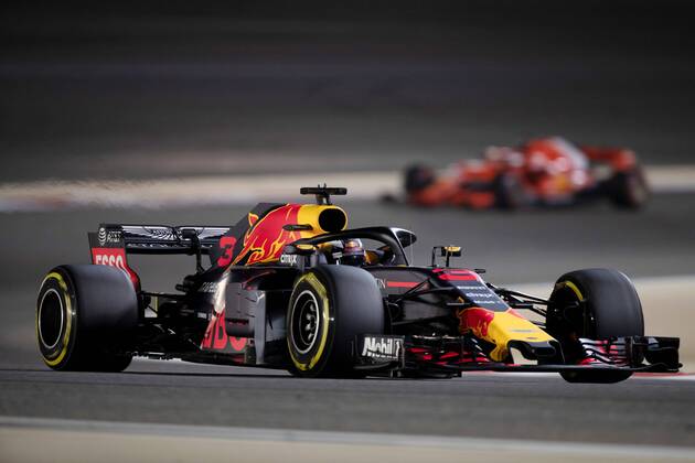 Daniel Ricciardo (Red Bull Racing) , Grosser Preis von Bahrain 2018, Freies Training, 07.04.18, Foto:Illmann Eibner Sachir Copyright: xEIBNER Illmannx EP_EER