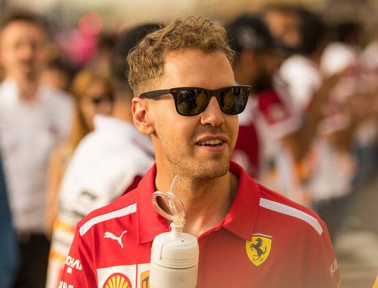 Sebastian Vettel (Scuderia Ferrari), Grosser Preis von Bahrain 2018, Rennen, Motorsport, Formel 1, 08.04.2018, Sachir Copyright: xEIBNER Illmannx EP_EER