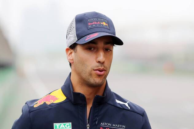 Daniel Ricciardo (Red Bull Racing), Grosser Preis von China 2018, Ankunft der Fahrer 12.04.18, Shanghai Copyright: xEIBNER Illmannx EP_EER