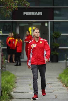 Sebastian Vettel (Scuderia Ferrari) , Grosser Preis von China 2018, Freies Training 13.04.18, Shanghai Copyright: xEIBNER Illmannx EP_EER
