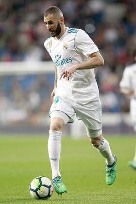 Real Madrid s Karim Benzema during La Liga match. April 18,2018. (2018041851)