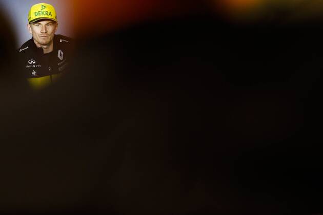 Motorsports: World Championship WM Weltmeisterschaft 2018; Grand Prix Azerbaijan, Grand Prix of Europe, Formula 1 2018 Azerbaijan Grand Prix, 27 Nico Hülkenberg (Renault F1 Team), Baku Azerbaijan