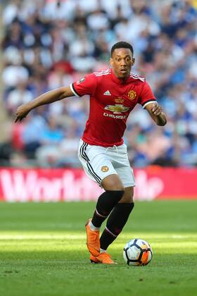 Anthony Martial of Manchester United ManU during the Emirates FA Cup Final match between Chelsea and Manchester United at Wembley Stadium, London, England on 19 May 2018. Copyright: xDavidxHornx PMI-2039-0138