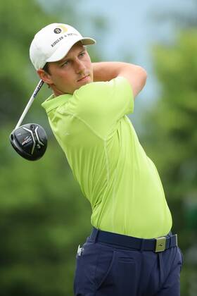 GOLF - Goesser Open 2018 MARIA LANKOWITZ,AUSTRIA,24.MAY.18 - GOLF - Goesser Open, GC Erzherzog Johann. Image shows Lukas Nemecz (AUT). GEPAxpictures xChristianxWalgram