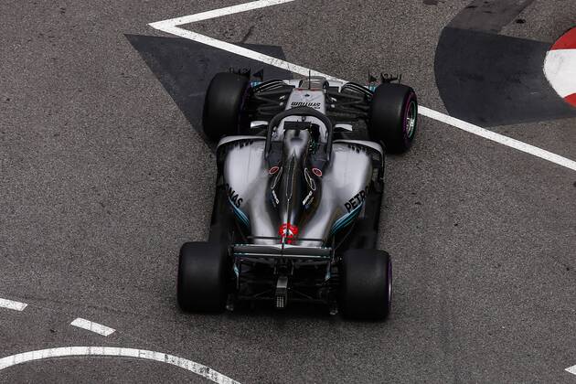 May 24, 2018 - Montecarlo, Monaco - 44 Lewis Hamilton from Great Britain Mercedes W09 Hybrid EQ Power+ team Mercedes GP during the Monaco Formula One Grand Prix at Monaco on 24th of May, 2018 in Montecarlo, Monaco. F1 Grand Prix of Monaco - Practice - ZUMAn230 20180524_zaa_n230_649 Copyright: xXavierxBonillax