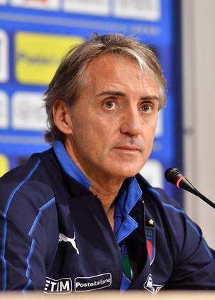 IPP20180524 Football - soccer: FIFA World Cup WM Weltmeisterschaft Fussball 2018 Russia, Preparation national team Nationalteam Of Italy, roberto mancini allenatore italia in conferenza stampa - (Verwendung nur in Deutschland - GERMANY ONLY) *** IPP20180524 Football soccer FIFA World Cup 2018 Russia National Team Of Italy roberto mancini allenatore italia in conferenza stampa Use only in Germany GERMANY ONLY