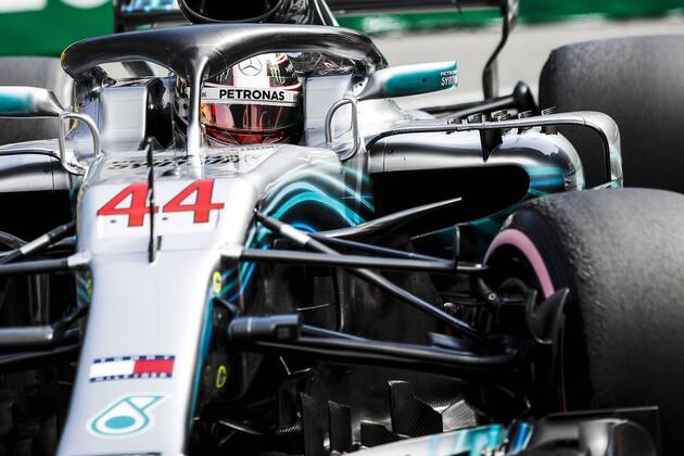 May 24, 2018 - Montecarlo, Monaco - 44 Lewis Hamilton from Great Britain Mercedes W09 Hybrid EQ Power+ team Mercedes GP during the Monaco Formula One Grand Prix at Monaco. F1 2018: Monaco Grand Prix: Practice - ZUMAn230 20180524_zaa_n230_983 Copyright: xXavierxBonillax