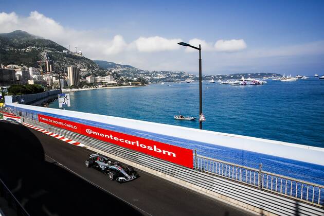 May 24, 2018 - Montecarlo, Monaco - 44 Lewis Hamilton from Great Britain Mercedes W09 Hybrid EQ Power+ team Mercedes GP during the Monaco Formula One Grand Prix at Monaco on 24th of May, 2018 in Montecarlo, Monaco. F1 Grand Prix of Monaco - Practice - ZUMAn230 20180524_zaa_n230_1022 Copyright: xXavierxBonillax