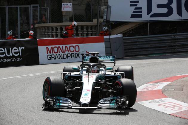 Lewis Hamilton; Mercedes Grand Prix, formula 1 GP, Monaco 24.05.2018 Photo:mspb Jean Pentin Lewis Hamilton; formula 1 GP, Monaco 2018