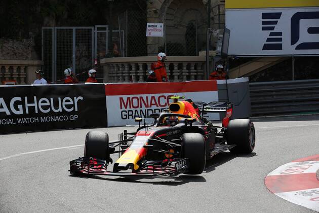 Max Verstappen, Red Bull Racing, formula 1 GP, Monaco 24.05.2018 Photo:mspb Jean Pentin Max Verstappen, formula 1 GP, Monaco 2018