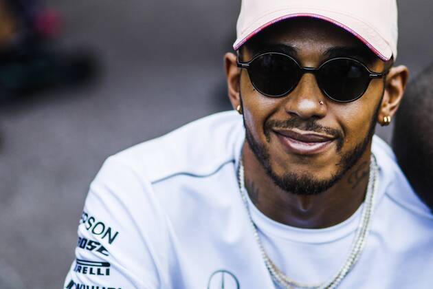 May 25, 2018 - Montecarlo, Monaco - 44 Lewis Hamilton from Great Britain Mercedes W09 Hybrid EQ Power+ team Mercedes GP portrait during the Monaco Formula One Grand Prix at Monaco on 25th of May, 2018 in Montecarlo, Monaco. F1 2018: Monaco Grand Prix: Practice - ZUMAn230 20180525_zaa_n230_907 Copyright: xXavierxBonillax