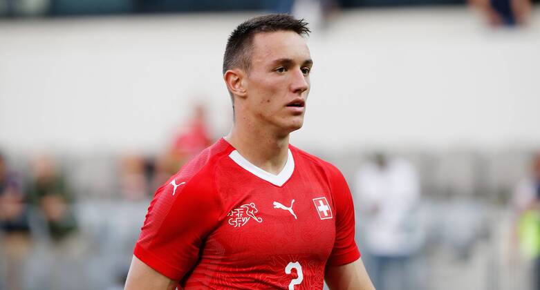 25.05.2018 Tissot Arena Biel , SCHWEIZ , Fussball Länderspiel U21 U 21 Schweiz - Frankreich Silvan Hefti (Schweiz U21)