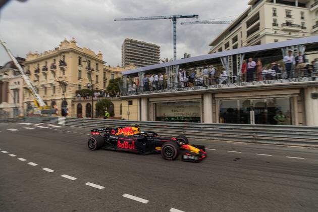 Daniel Ricciardo (Red Bull Racing) Grosser Preis von Monaco 2018, Rennen, Motorsport, Formel 1, 27.05.2018 Monaco Copyright: xEIBNER Illmannx EP_EER