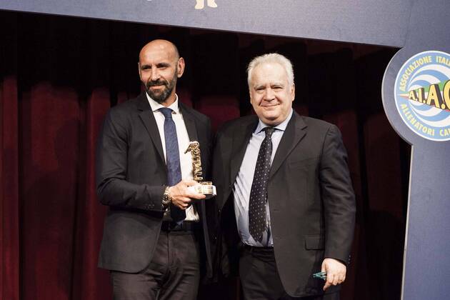 May 28, 2018 - Naples, Italy - leader of AS Roma Ramon Rodriguez Verdejo Event International Award Football Leader 2018, location Hotel Royal Continetal in Naples, May 28,2018 Award Football Leader 2018  - ZUMAn230 20180528_zaa_n230_761 Copyright: xPaoloxManzox