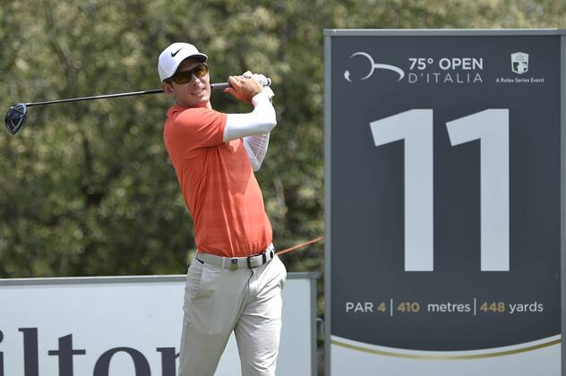Photo Richard Morgano - LaPresse 30 May 2018 - Brescia (Italy) Golf Garda Golf - Soiano del Garda 75& xb0; Open D Italia Rolex Pro-AM In the pic: Nino Bertasio  Copyright: xLaPresse RichardxMorganox