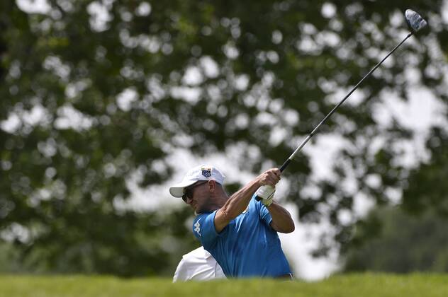 Photo Richard Morgano - LaPresse 30 May 2018 - Brescia (Italy) Golf Garda Golf - Soiano del Garda 75& xb0; Open D Italia Rolex Pro-AM In the pic: Stefano Palmieri  Copyright: xLaPresse RichardxMorganox
