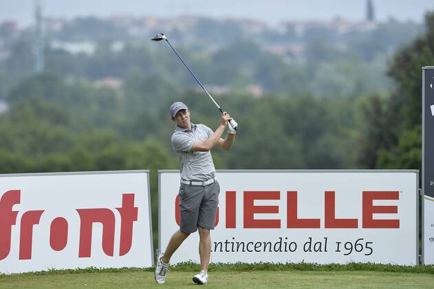 Photo Richard Morgano - LaPresse 30 May 2018 - Brescia (Italy) Golf Garda Golf - Soiano del Garda 75& xb0; Open D Italia Rolex Pro-AM In the pic: Matt Fitzpatrick  Copyright: xLaPresse RichardxMorganox