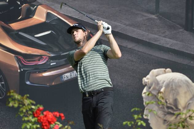 Photo Richard Morgano - LaPresse 28 May 2018 - Brescia (Italy) Golf Garda Golf - Soiano del Garda 75& xb0; Open D Italia Round 1 In the pic: Thomas Pieters  Copyright: xRichardxMorgano LaPresse LaPressx