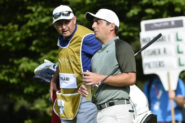 Photo Richard Morgano - LaPresse 28 May 2018 - Brescia (Italy) Golf Garda Golf - Soiano del Garda 75& xb0; Open D Italia Round 1 In the pic: Francesco Molinari  Copyright: xRichardxMorgano LaPresse LaPressx