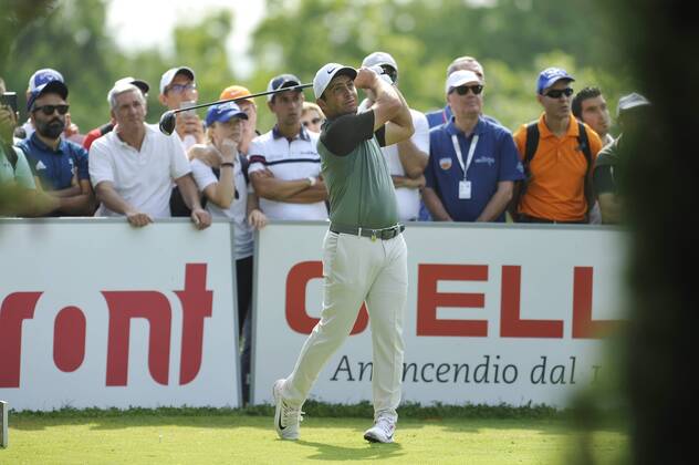Photo Richard Morgano - LaPresse 28 May 2018 - Brescia (Italy) Golf Garda Golf - Soiano del Garda 75& xb0; Open D Italia Round 1 In the pic: Francesco Molinari  Copyright: xRichardxMorgano LaPresse LaPressx
