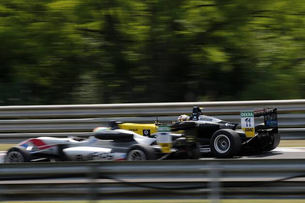 11 Sacha Fenestraz (FRA, Carlin, Dallara F317 - Volkswagen), FIA Formula 3 European Championship EM Europameisterschaft round 2, Hungaroring (HUN), 1. - 3. June 2018