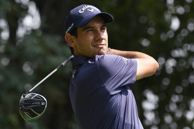 Photo Richard Morgano - LaPresse 02 June 2018 - Brescia (Italy) Golf Garda Golf - Soiano del Garda 75& xb0; Open D Italia Game 3 In the pic: Matteo Manassero  Copyright: xRichardxMorgano LaPresse LaPressx