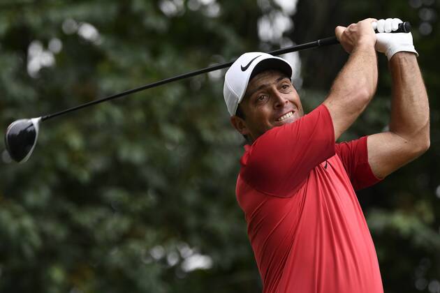 Photo Richard Morgano - LaPresse 02 June 2018 - Brescia (Italy) Golf Garda Golf - Soiano del Garda 75& xb0; Open D Italia Game 3 In the pic: Francesco Molinari  Copyright: xRichardxMorgano LaPresse LaPressx