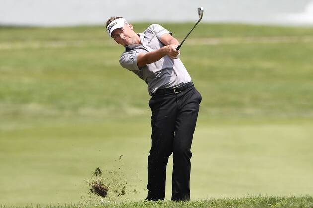 Photo Richard Morgano - LaPresse 02 June 2018 - Brescia (Italy) Golf Garda Golf - Soiano del Garda 75& xb0; Open D Italia Game 3 In the pic: Ian Poulter  Copyright: xRichardxMorgano LaPresse LaPressx