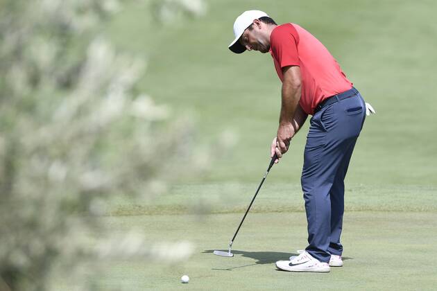 Photo Richard Morgano - LaPresse 02 June 2018 - Brescia (Italy) Golf Garda Golf - Soiano del Garda 75& xb0; Open D Italia Game 3 In the pic: Francesco Molinari  Copyright: xRichardxMorgano LaPresse LaPressx