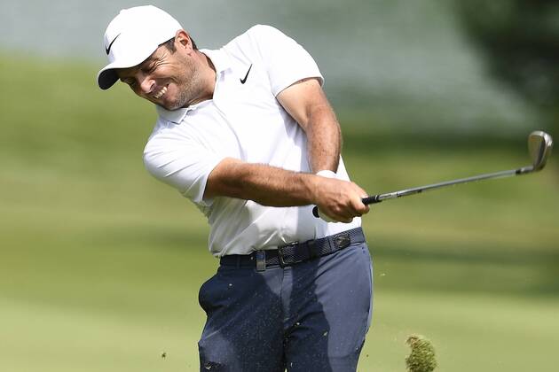 Photo Richard Morgano - LaPresse 03 June 2018 - Brescia (Italy) Golf Garda Golf - Soiano del Garda 75& xb0; Open D Italia Game 4 In the pic: Francesco Molinari  Copyright: xRichardxMorgano LaPresse LaPressx