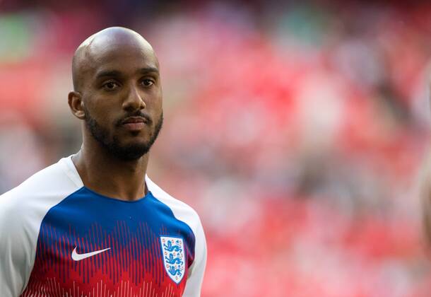 Fabian Delph (Manchester City) of England pre match during the International Friendly L?nderspiel match between England and Nigeria at Wembley Stadium, London, England on 2 June 2018. Copyright: xAndyxRowlandx PMI-2059-0110