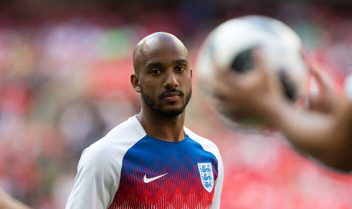 Fabian Delph (Manchester City) of England pre match during the International Friendly L?nderspiel match between England and Nigeria at Wembley Stadium, London, England on 2 June 2018. Copyright: xAndyxRowlandx PMI-2059-0112