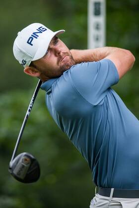 GOLF - PGA Golf Herren Shot Clock Masters 2018 ATZENBRUGG,AUSTRIA,07.JUN.18 - GOLF - PGA European Tour, Shot Clock Masters, Diamond Country Club. Image shows Liam Johnston (SCO). GEPAxpictures xDanielxGoetzhaber