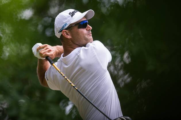 GOLF - PGA Golf Herren Shot Clock Masters 2018 ATZENBRUGG,AUSTRIA,08.JUN.18 - GOLF - PGA European Tour, Shot Clock Masters, Diamond Country Club. Image shows Florian Fritsch (GER). GEPAxpictures xDanielxGoetzhaber
