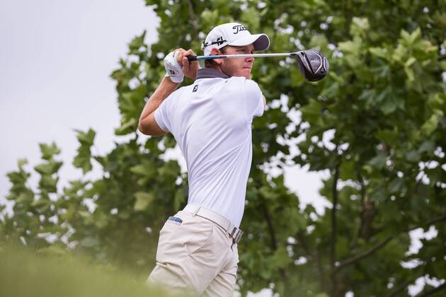 GOLF - PGA Golf Herren Shot Clock Masters 2018 ATZENBRUGG,AUSTRIA,08.JUN.18 - GOLF - PGA European Tour, Shot Clock Masters, Diamond Country Club. Image shows Joachim Hansen (DEN). GEPAxpictures xDanielxGoetzhaber