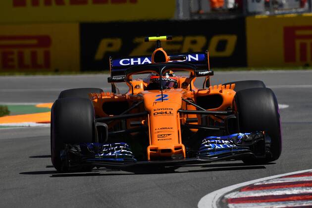 Stoffel Vandoorne, McLaren Renault, formula 1 GP, Kanada in Montreal, 08.06.2018 Photo:mspb Jerry Andre Stoffel Vandoorne, formula 1 GP, Kanada, 2018