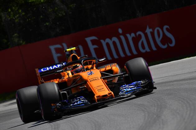 Stoffel Vandoorne, McLaren Renault, formula 1 GP, Kanada in Montreal, 08.06.2018 Photo:mspb Jerry Andre Stoffel Vandoorne, formula 1 GP, Kanada, 2018