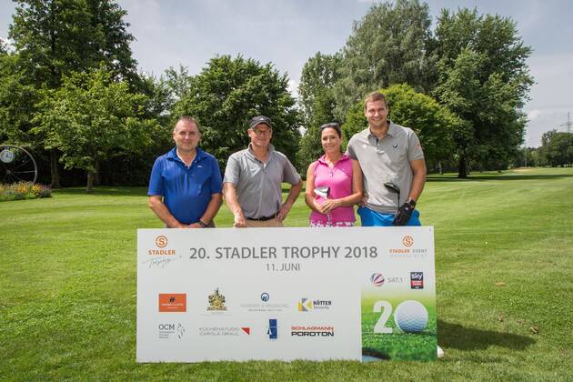 19. Stadler Golf Trophy rechts Johannes Lochner, 20. Stadler Golf Trophy 2018, Golf, 11.06.2018
